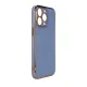 Чехол для Samsung Galaxy A73 5G Lighting Color Case с золотой рамкой, синий
