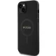 Чехол Guess для iPhone 15 Plus Saffiano MagSafe, черный