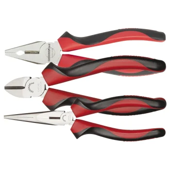 GEDORE red knaibļu komplekts, 3 daļas (8314-180 JC, 8250-200 JC, 142 10 TL)