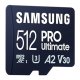 Atmiņas karte Samsung microSDXC PRO Ultimate 200 MB/s UHS-I/U3 (MB-MY512SB/WW) | Memory card