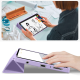 Чехол-книжка Tech-Protect SmartCase для Samsung Galaxy Tab A9, фиолетовый