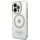 Чехол Guess Metal Outline MagSafe для iPhone 14 Pro Max - Золотой