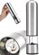 Electric Pepper and Salt Grinder with Adjustable Coarseness