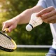 Feather Badminton Shuttlecocks, 3 Pack, White