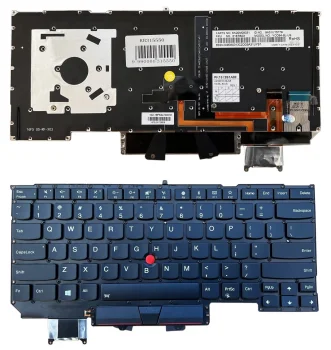 Клавиатура Lenovo ThinkPad X1 Carbon Gen 6 с подсветкой, US, черная