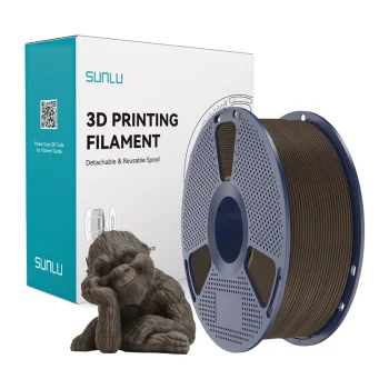 Филамент для 3D-принтера Sunlu Wood, Wood Wal, Walnut