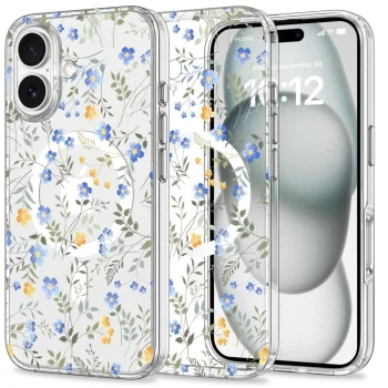 Tech-Protect MagMood MagSafe vāciņš iPhone 16, Daudzkrāsains