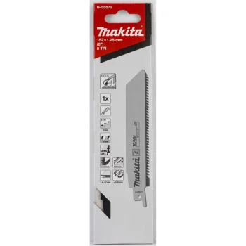 Полотно для сабельной пилы Makita TC 152/8T B-55572, 152 мм, 8 TPI