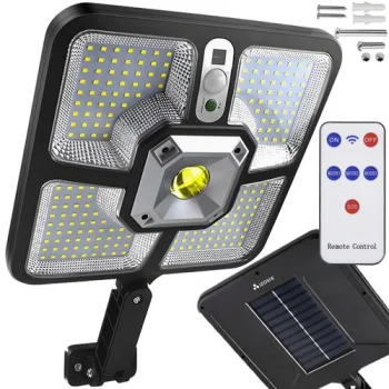 Solārā lampa Izoxis 22736 ar kustības sensoru un pulti