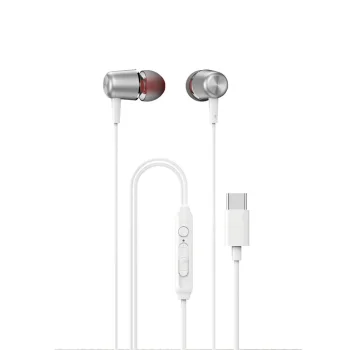 Dudao X1PROT vadu austiņas ar USB-C 1.2m - Baltas