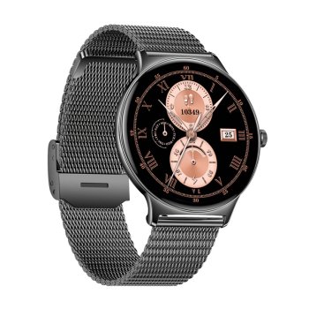 Smartwatch Colmi V89 1.43-inch AMOLED Steel Black
