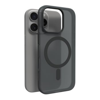 Puro iPhone 16 Pro Max Case Daylight MagSafe, Black