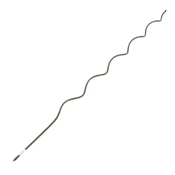 Spirālveida augu atbalsta mietiņš 120 cm, Ø 11 mm, zaļš