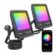 Lepro F1 viedais āra prožektors 30W RGB Wi-Fi