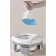 Складной дорожный горшок для детей Kruzzel 25510 2-в-1