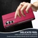 Samsung Galaxy A35 ( SM-A356E/DS ) LC.IMEEKE PU Leather Wallet Protective Book Case Cover, Red | Чехол для...