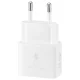 Samsung EP-T2510NWEGEU lādētājs 25W SFC USB-C GaN, balts