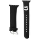 Ремешок Karl Lagerfeld для Apple Watch 42/44/45/49mm 3D Rubber Choupette Head, черный