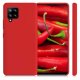 Samsung Galaxy A42 (SM-A426B) Silicone Case Soft Flexible Rubber Cover, Red | Чехол для Телефона...