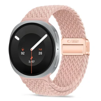 Siksniņa Tech-Protect NylonMag priekš Samsung Galaxy Watch 40 / 44 / 46 mm, rozā