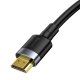 Baseus Cafule 4K HDMI kabelis 5 m - melns