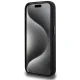 Mercedes AMG Silicone Large Rhombuses Case for iPhone 15 Pro with MagSafe, Black