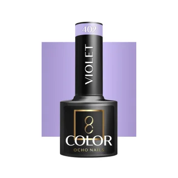 Ocho Nails Hibrīda nagu laka Violet 402, 5 g