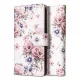 Samsung Galaxy A15 ( SM-A156, SM-A155 ) Tech-Protect Wallet Book Case Cover, Pink Flowers | Telefona Vāciņš Maciņš...