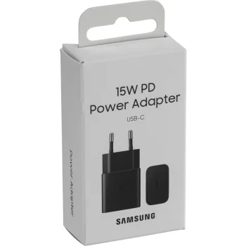 Сетевое зарядное устройство Samsung EP-T1510NBEGEU 15W USB-C, черный