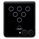 Чехол Samsung Flipsuit для Samsung Galaxy Z Flip 8 с LED-картой, серый