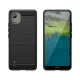 Силиконовый чехол Carbon Case для Nokia C110, черный
