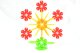Izglītojošā Rotaļlieta Konstruktors Sniegpārslas 3D Figūras 240 gab. | Developing Constructor Toy Snowflakes 3D...
