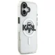 Чехол Karl Lagerfeld IML Karl Sketch Logo MagSafe для iPhone 17, Прозрачный