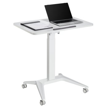 Мобильный стол для ноутбука Maclean MC-453W, 80x52 см, белый