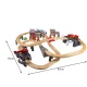 Koka dzelzceļš - vilciens Kruzzel 22754 | Wooden Railway Train