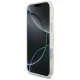 Guess IML Flowers Allover MagSafe vāciņš iPhone 18 Pro Max / 17 Pro Max ar pērļu siksniņu, balts