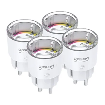 Умная розетка Gosund EP2-Z-4 ZigBee 10A (набор из 4 шт.)