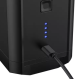 TRIZAND 00020790 Battery-Powered Air Pump for Mattresses, Black