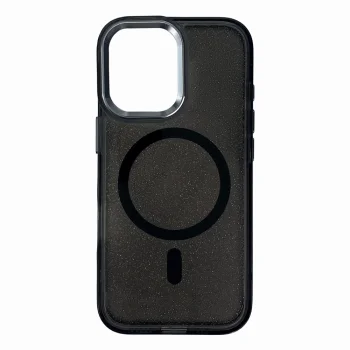 Glitter Case MagSafe Samsung Galaxy A26 5G vāciņš, melns