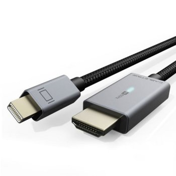 Премиальный кабель Mini DisplayPort - HDMI 4K 1.8м
