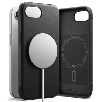 Ringke Onyx Magsafe vāciņš priekš iPhone 16e / 17e, melns