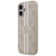 Guess 4G Printed Stripes MagSafe Phone Case Cover iPhone 17 - Pink