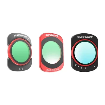 Набор фильтров Sunnylife для Osmo Pocket 4 / 3 (Black Mist 1/4, VND, CPL)