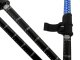 Regulējamas nūjošanas un trekinga nūjas, zilas
