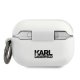 Чехол Karl Lagerfeld Silicone Ikonik для AirPods Pro Белый