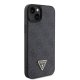 Guess iPhone 15 Plus Case Crossbody 4G Metal Logo, Black