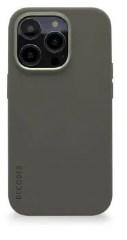 Decoded Silicone Case with MagSafe for iPhone 14 Pro Max - green