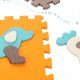 Детский Игровой Коврик-Пазл Разноцветный Животные - 25 шт. | Kids Foam...