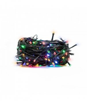 Ziemassvētku gaismas LED virtene 9.5 M 100 diodes, Krāsainas | Christmas Fairy Lights