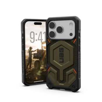 Чехол UAG Monarch Pro MagSafe для iPhone 17 Pro – зелёный